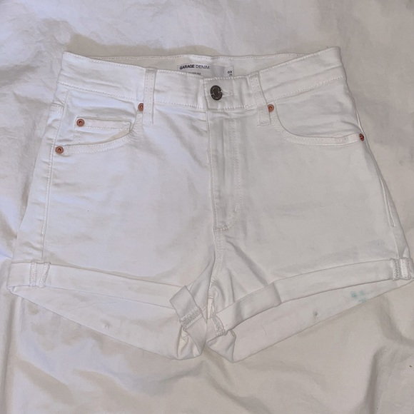 garage white jean shorts - Picture 1 of 1